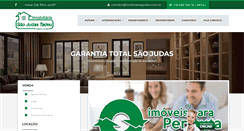 Desktop Screenshot of imobiliariasjudas.com.br